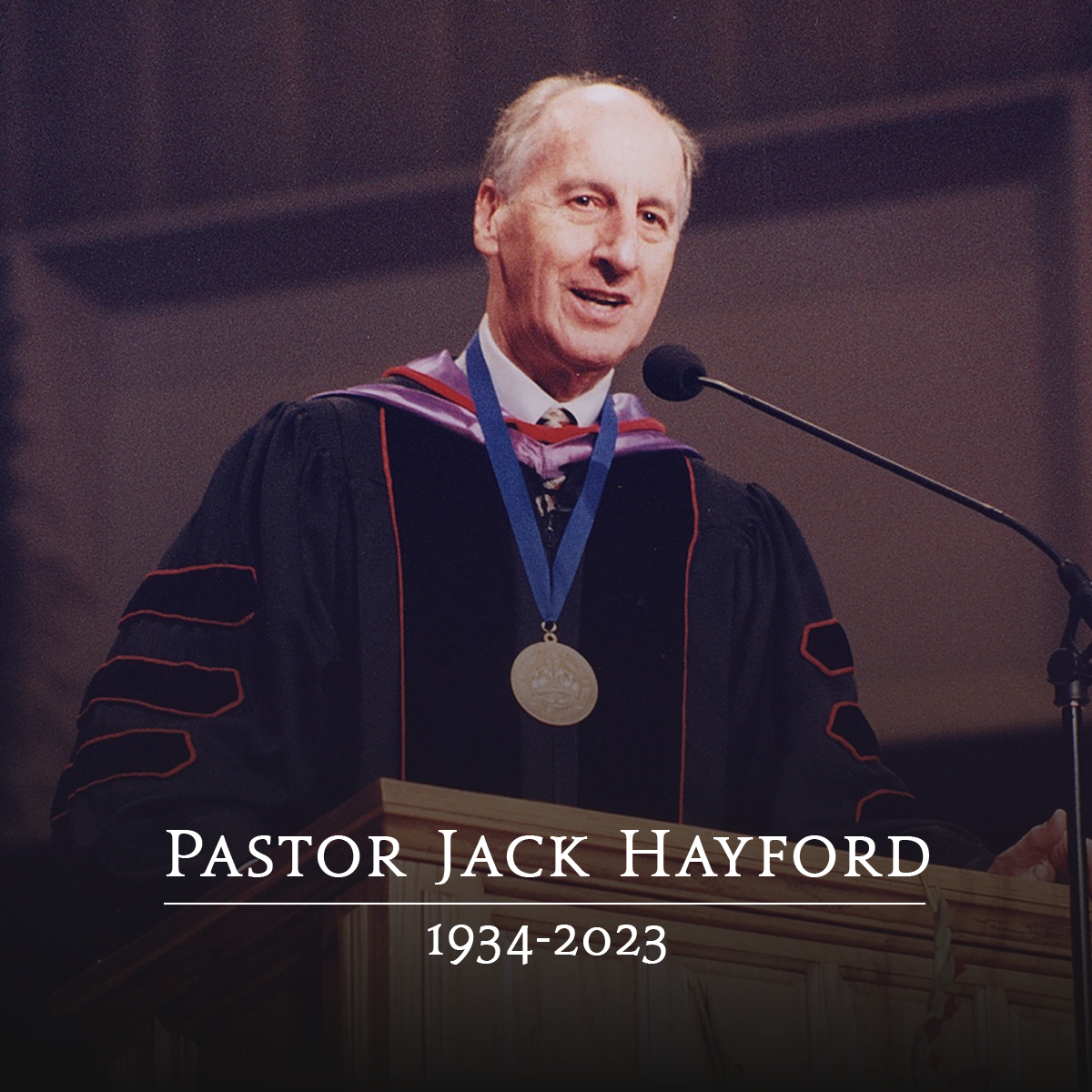 Pastor Jack Hayford ministries