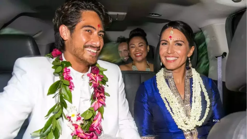 Tulsi Gabbard with Abraham Williams